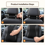 Ergonomic Memory Foam Car Neck Pillow