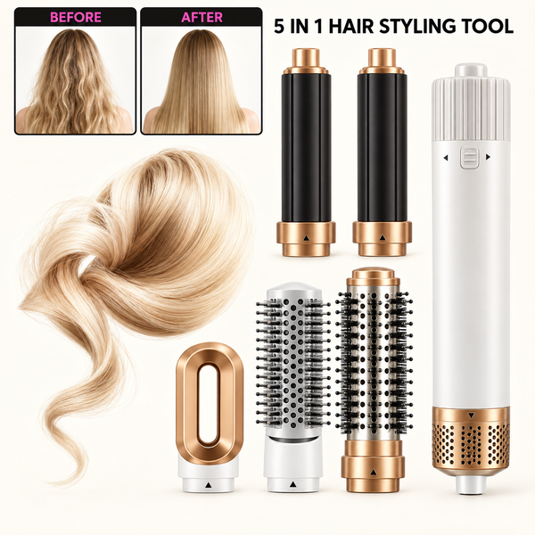 5-in-1 Hair Brush
