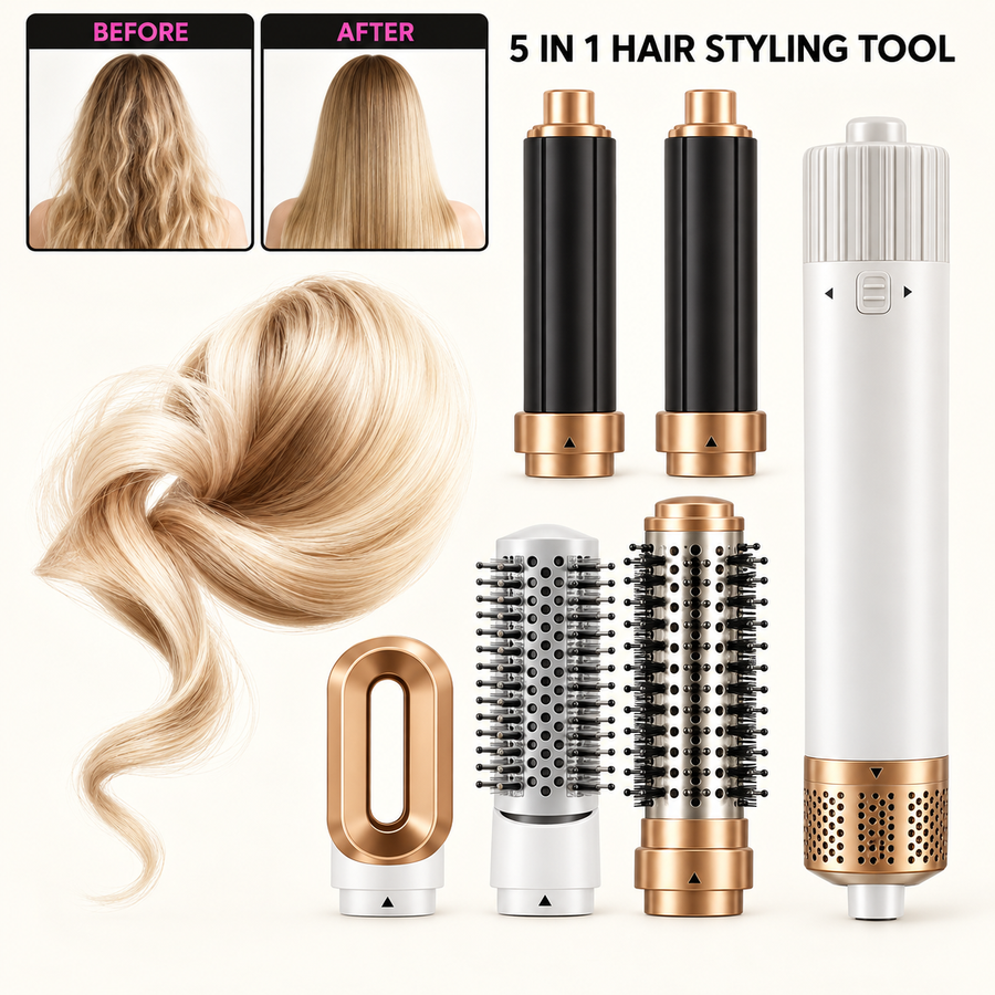 5-in-1 Hair Brush